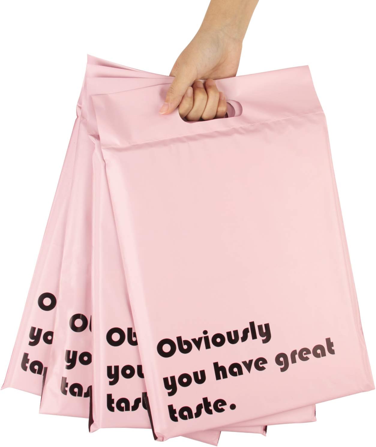 RUSPEPA Poly Mailers 10x13" with Handle - Web Charm Studio
