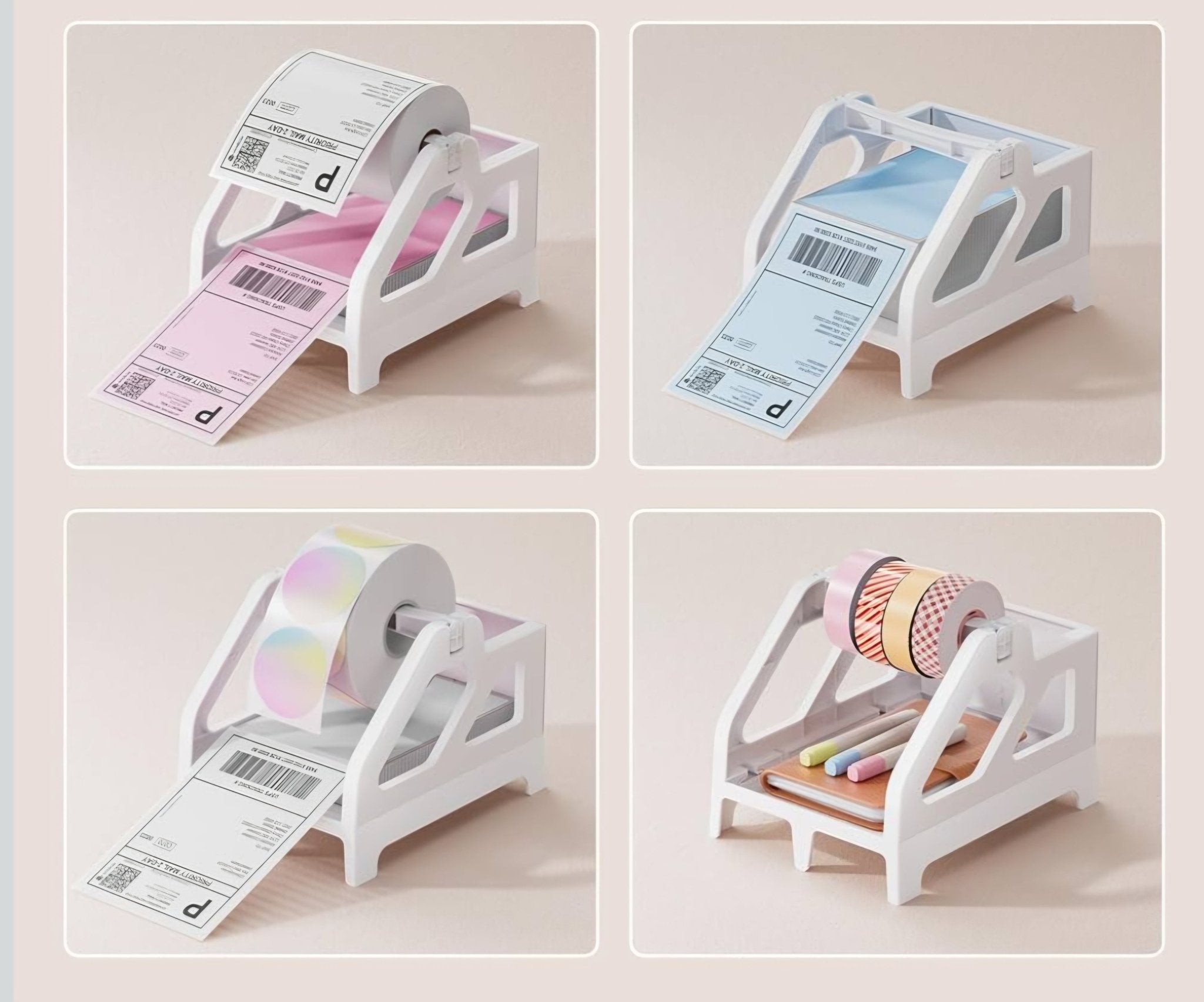 Soporte para Etiquetas Térmicas - Web Charm Studio